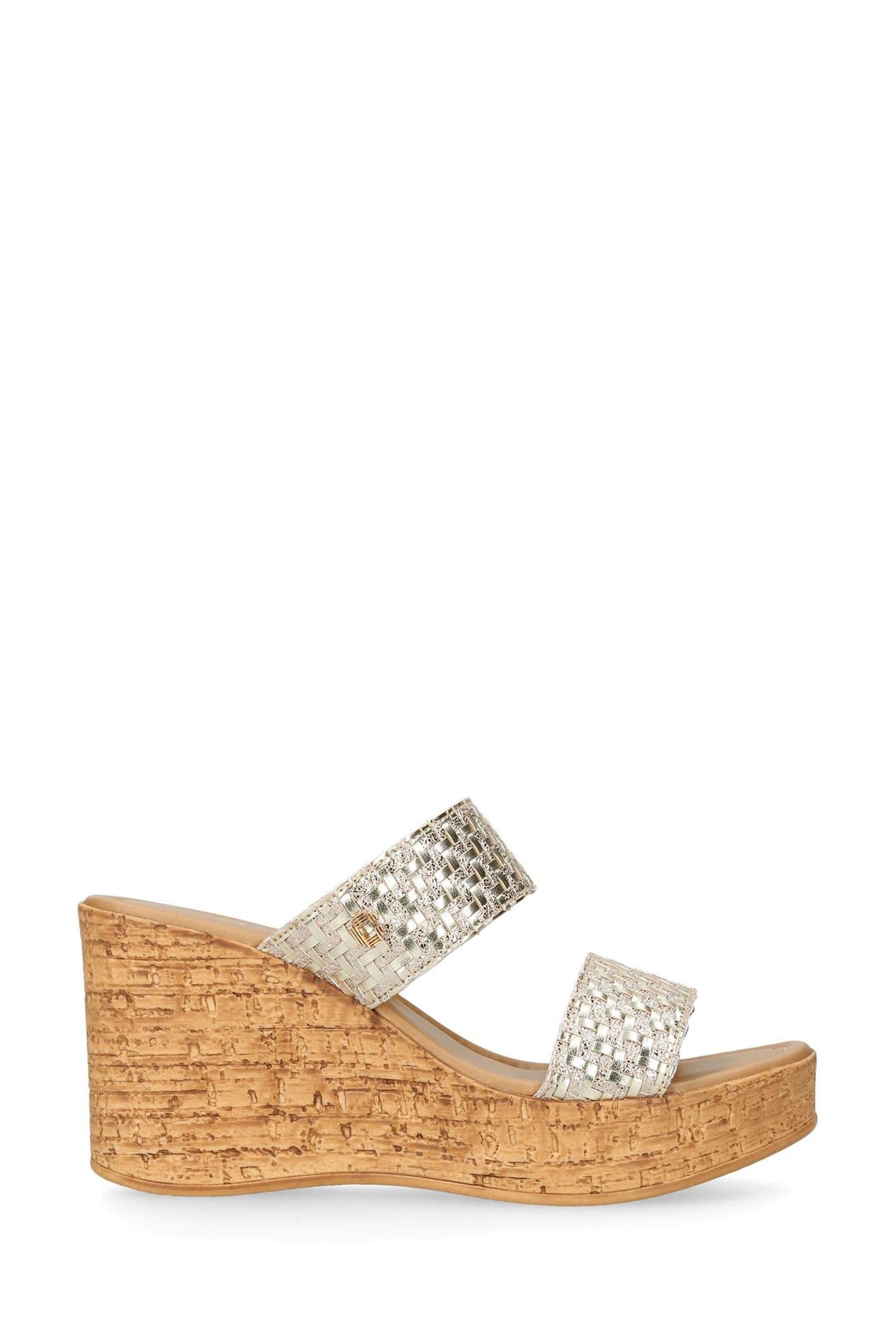 Silver wedge sandals canada hotsell