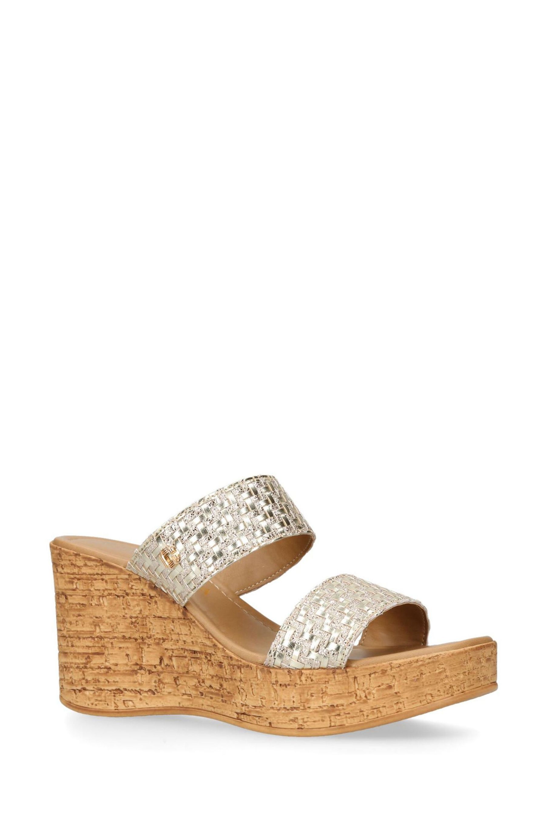 Buy Carvela Comfort Silver Ivy Wedge Sandals from the Next UK online shop