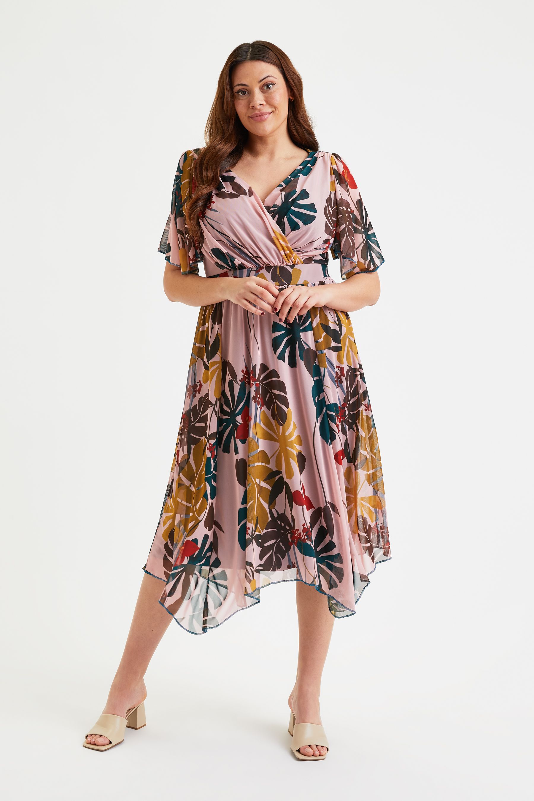 Scarlett and jo hanky hem dress online