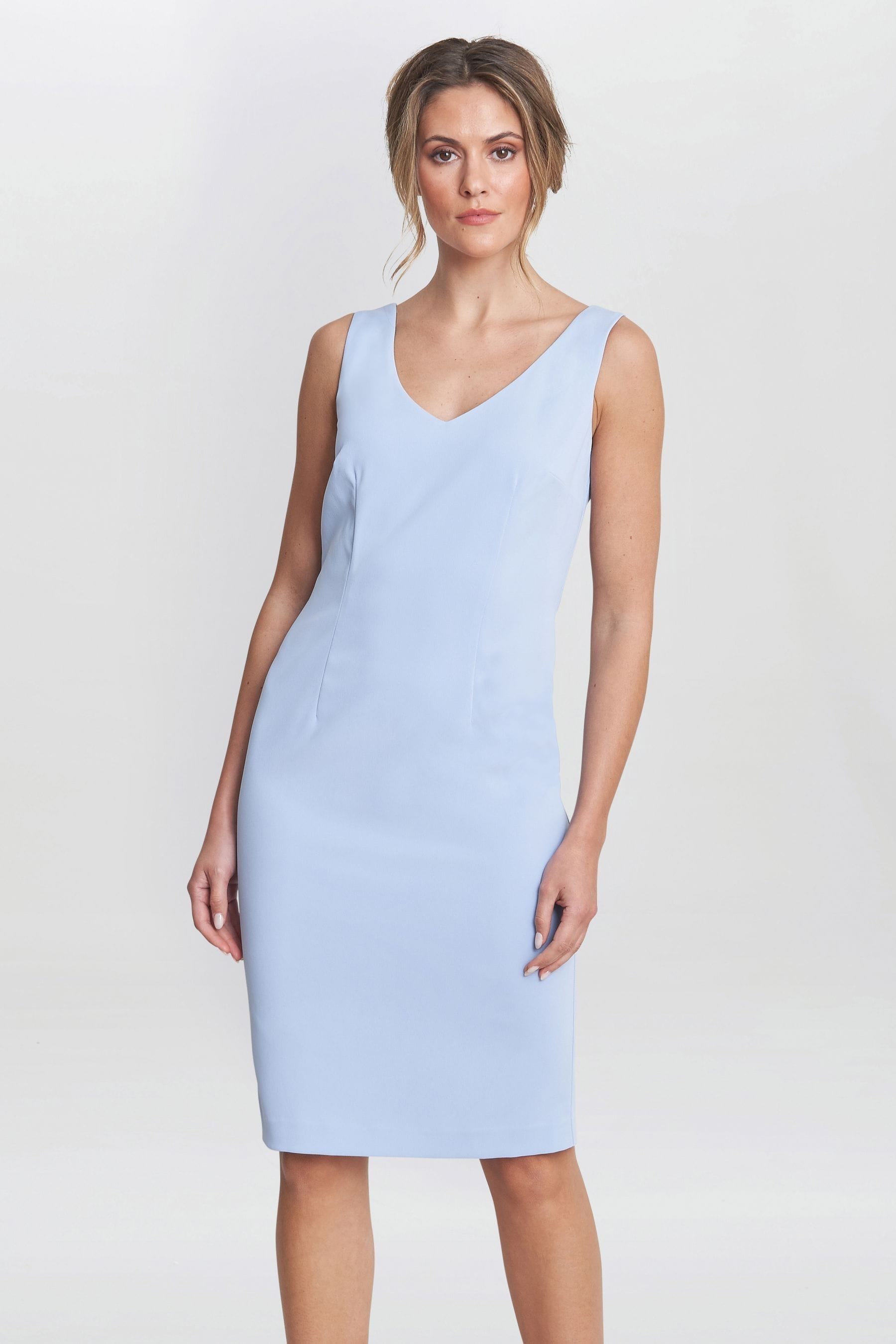 Gina bacconi crepe dress hot sale