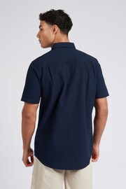 U.S. Polo Assn. Mens Seersucker Short Sleeve Shirt - Image 2 of 8