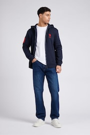 U.S. Polo Assn. Mens Classic Fit Player 3 Zip Hoodie - Image 4 of 9