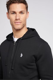 U.S. Polo Assn. Mens Classic Fit Double Horsemen Zip Hoodie - Image 2 of 8