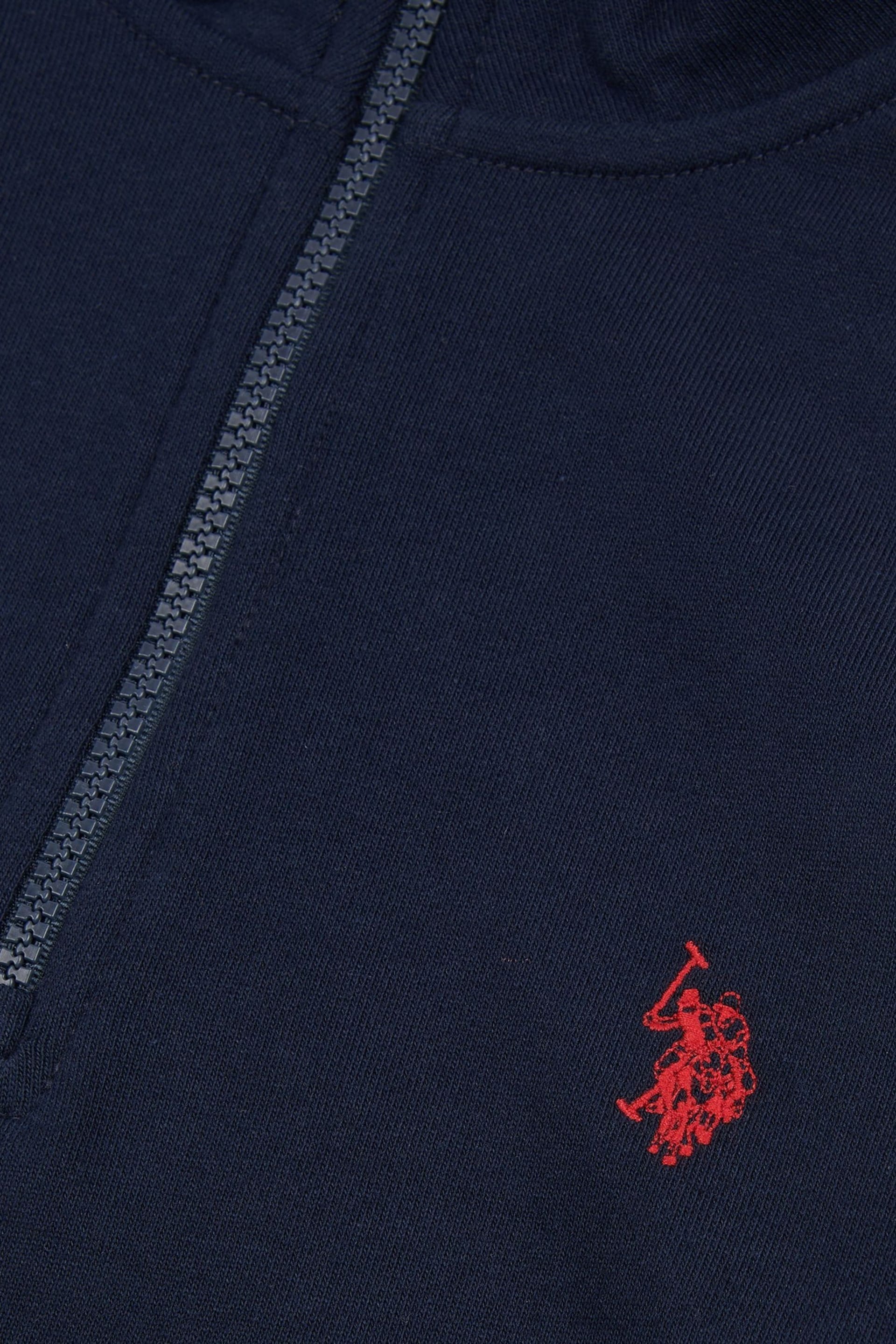 U.S. Polo Assn. Mens Classic Fit 1/4 Zip Sweatshirt - Image 7 of 7