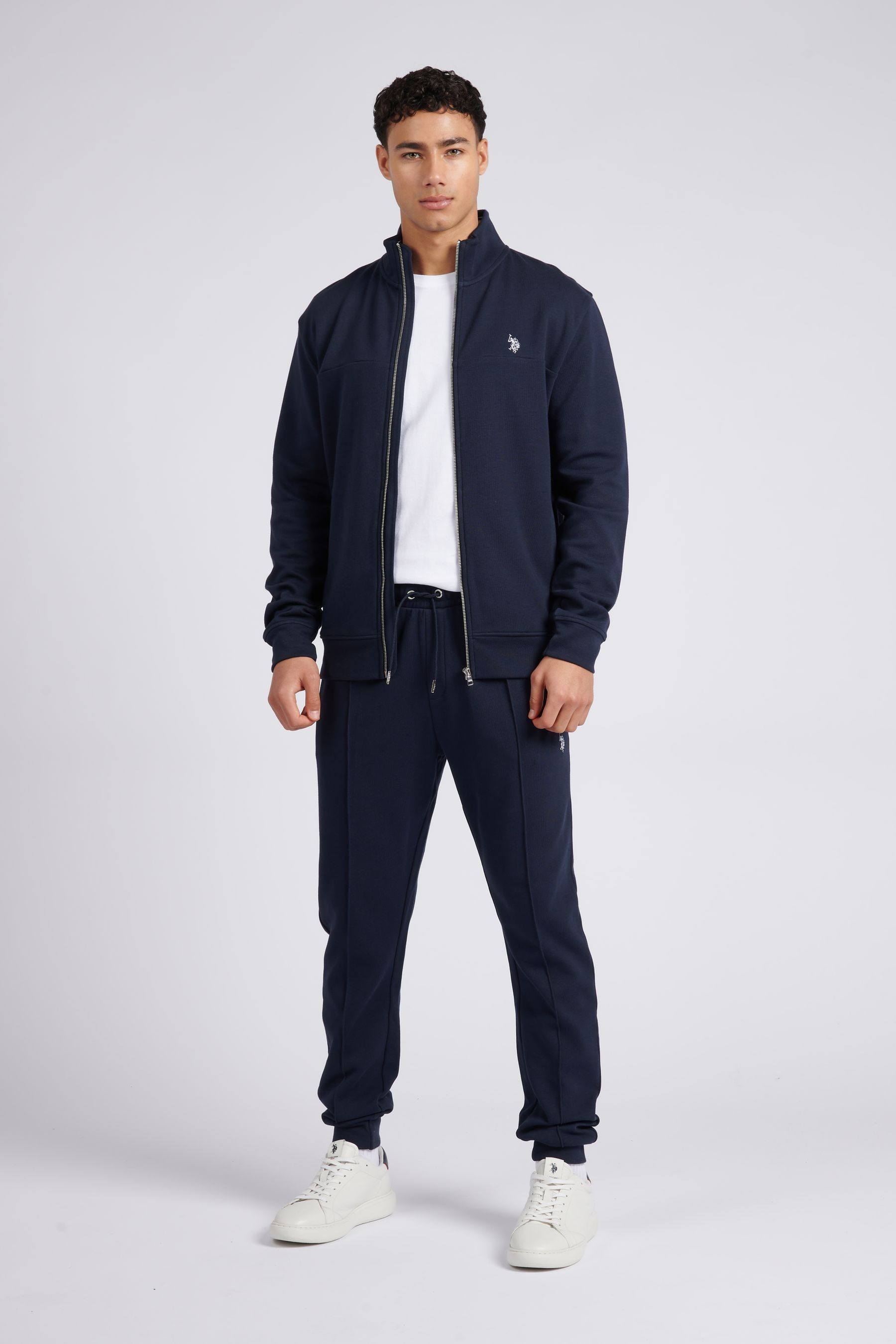 Navy blue tracksuit top online