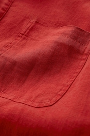 Seasalt Cornwall Red Mens Artist's Shirt - Image 5 of 5