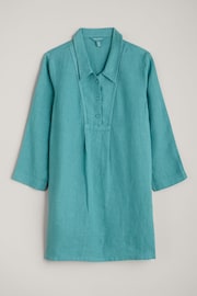 Seasalt Cornwall Green Tide Clock 3/4 Sleeve Tunic - Image 4 of 5