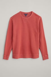 Seasalt Cornwall Red Mens Bolitho Organic Cotton Jumper - Image 5 of 6