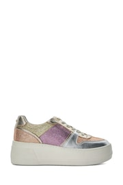 Dune London Multi Evangelyn Flatform Lace-Up Spor Trainers - Image 5 of 9