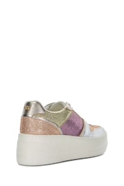 Dune London Multi Evangelyn Flatform Lace-Up Spor Trainers - Image 7 of 9