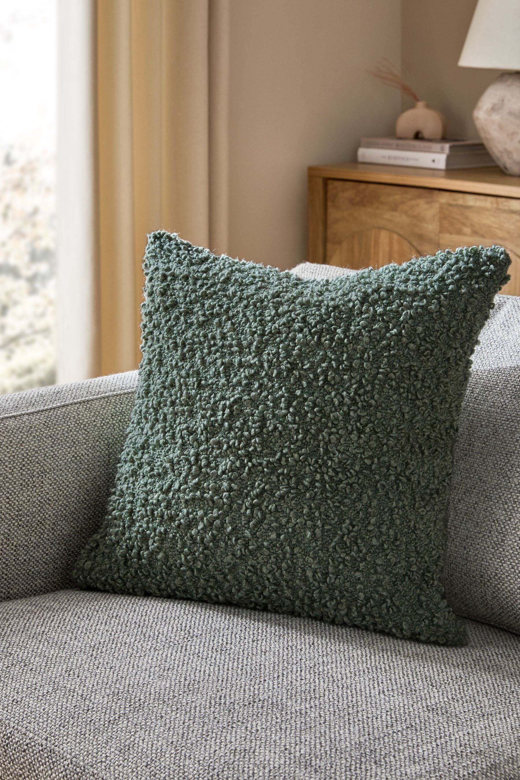 Next teal cushion cheap