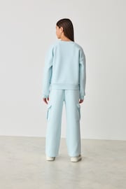 Baker by Ted Baker Back Logo Jumper and Wide Leg Joggers - Image 2 of 10