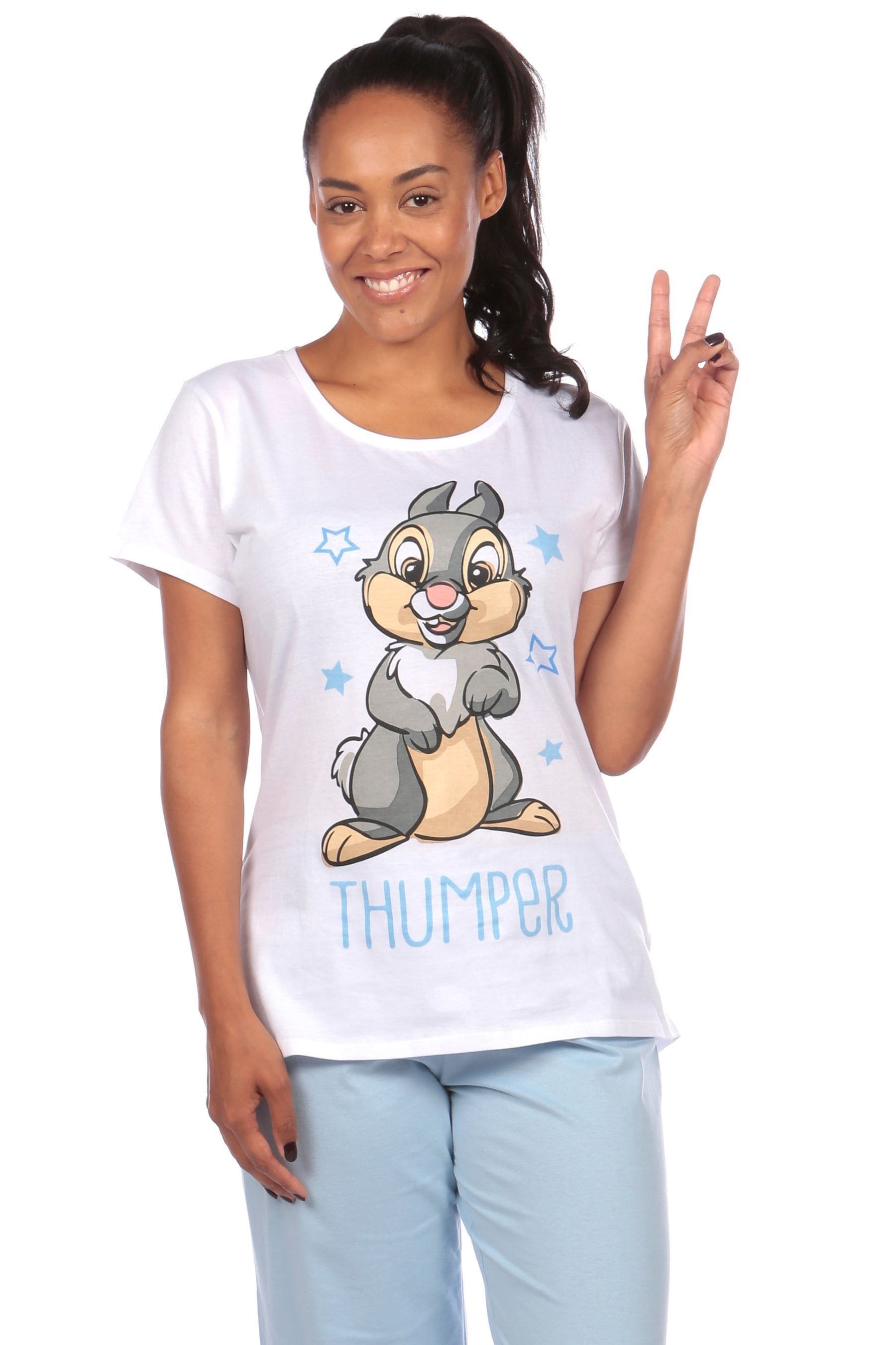 Buy Character Blue Disney Thumper 100 Cotton Pyjamas from Next Canada