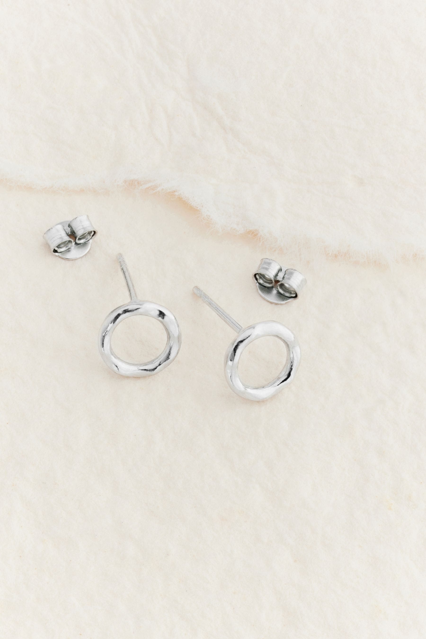 Buy Sterling Silver Circle Stud Earrings from Next Canada