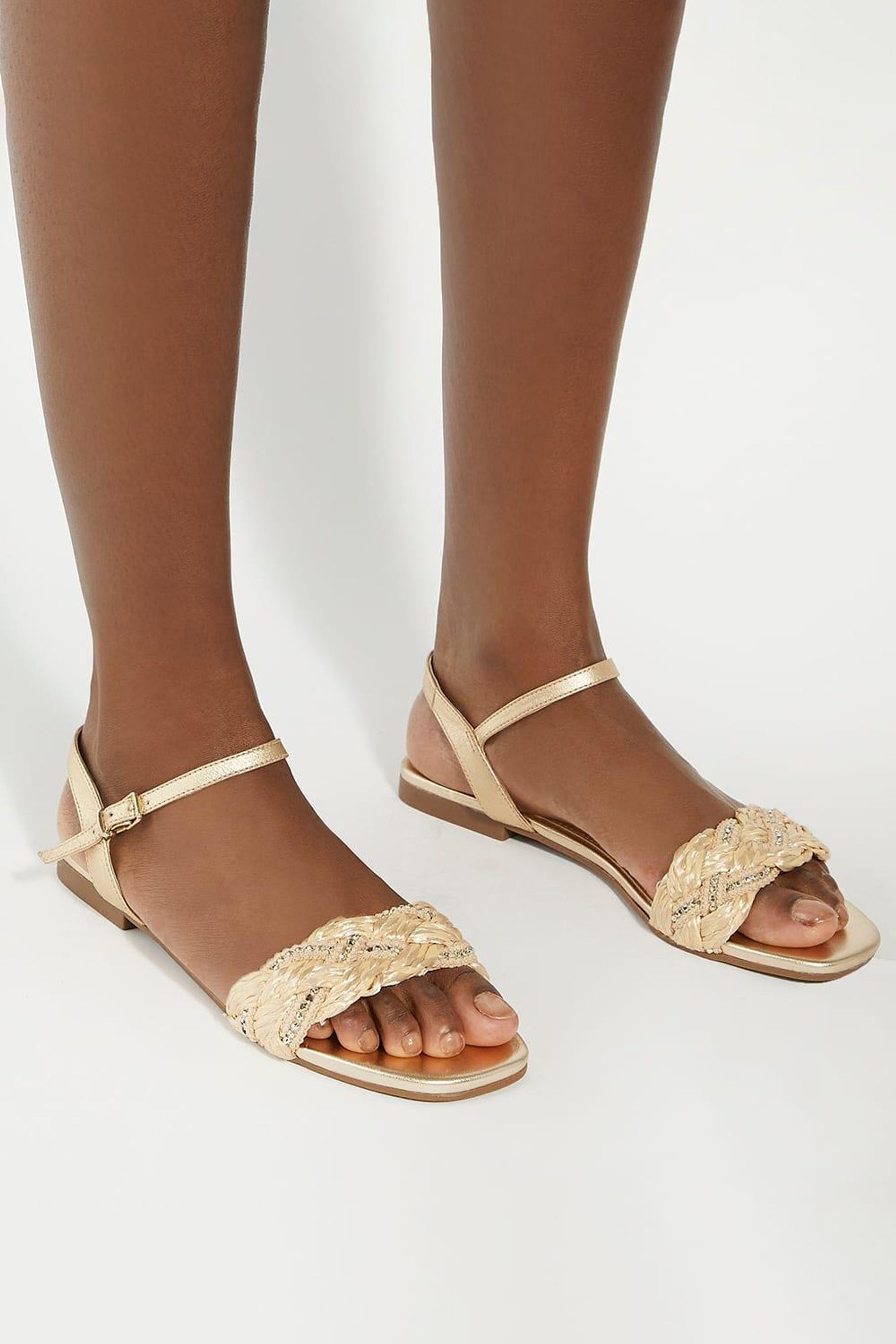 Dune raffia sandals deals