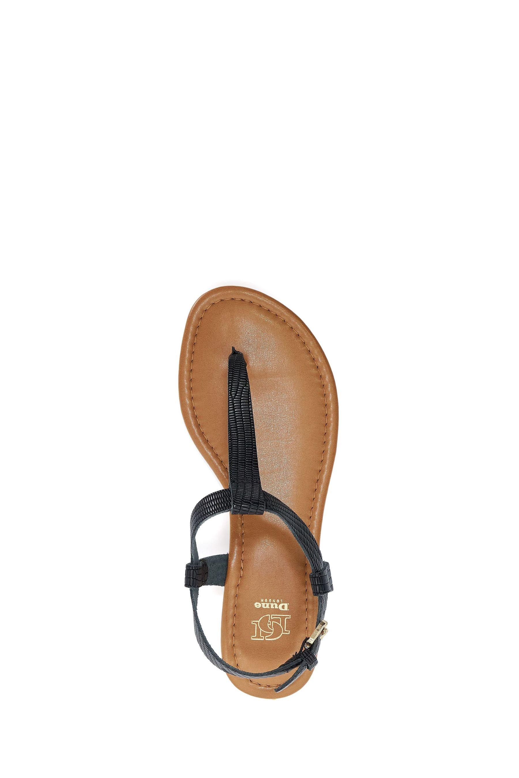 Black wedge toe post sandals uk discount