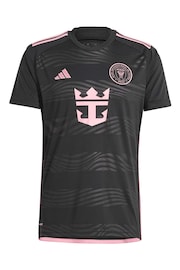 adidas Black Inter Miami CF Away 2024 Messi Jersey - Image 2 of 3