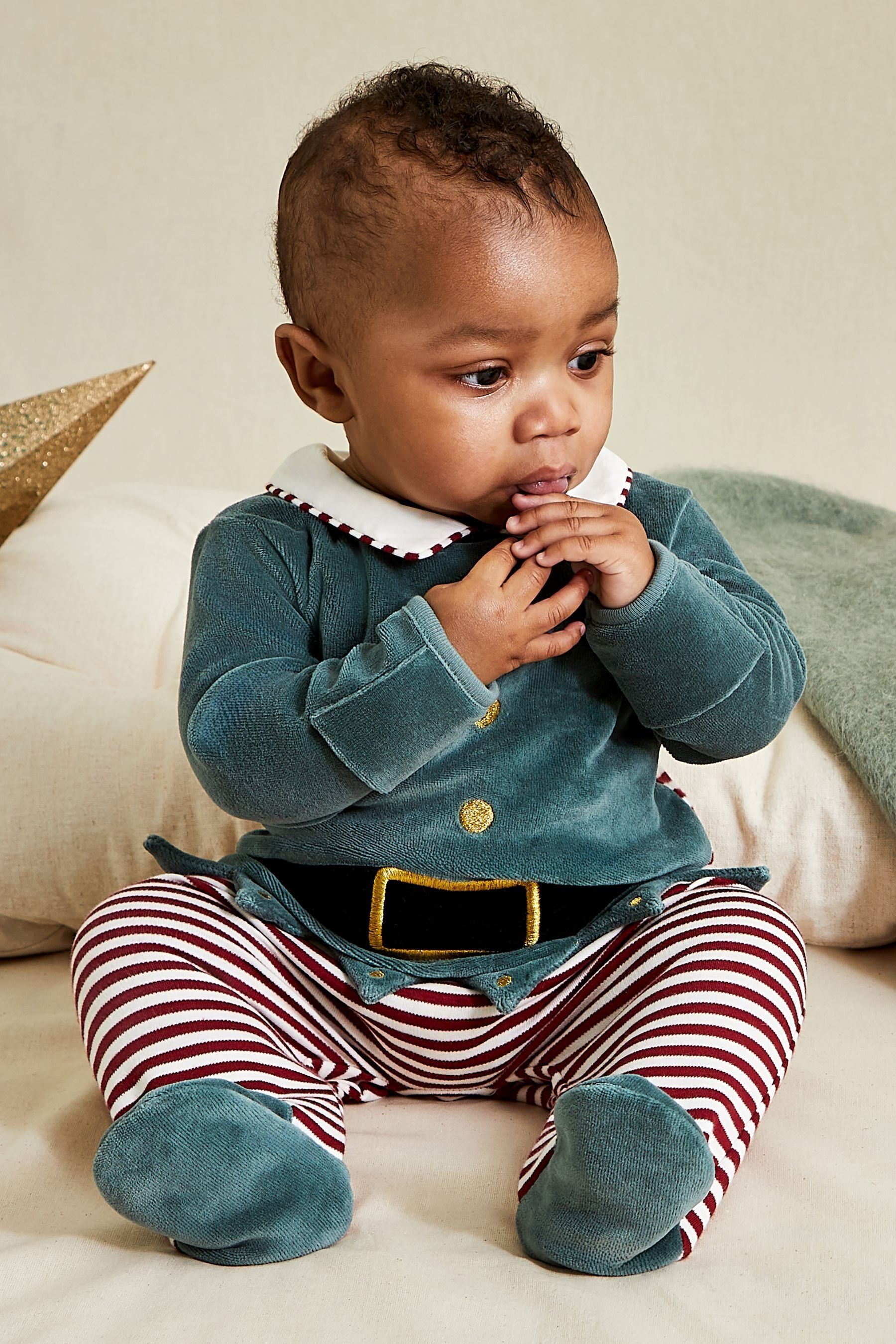 Christmas sleepsuit baby boy 2025