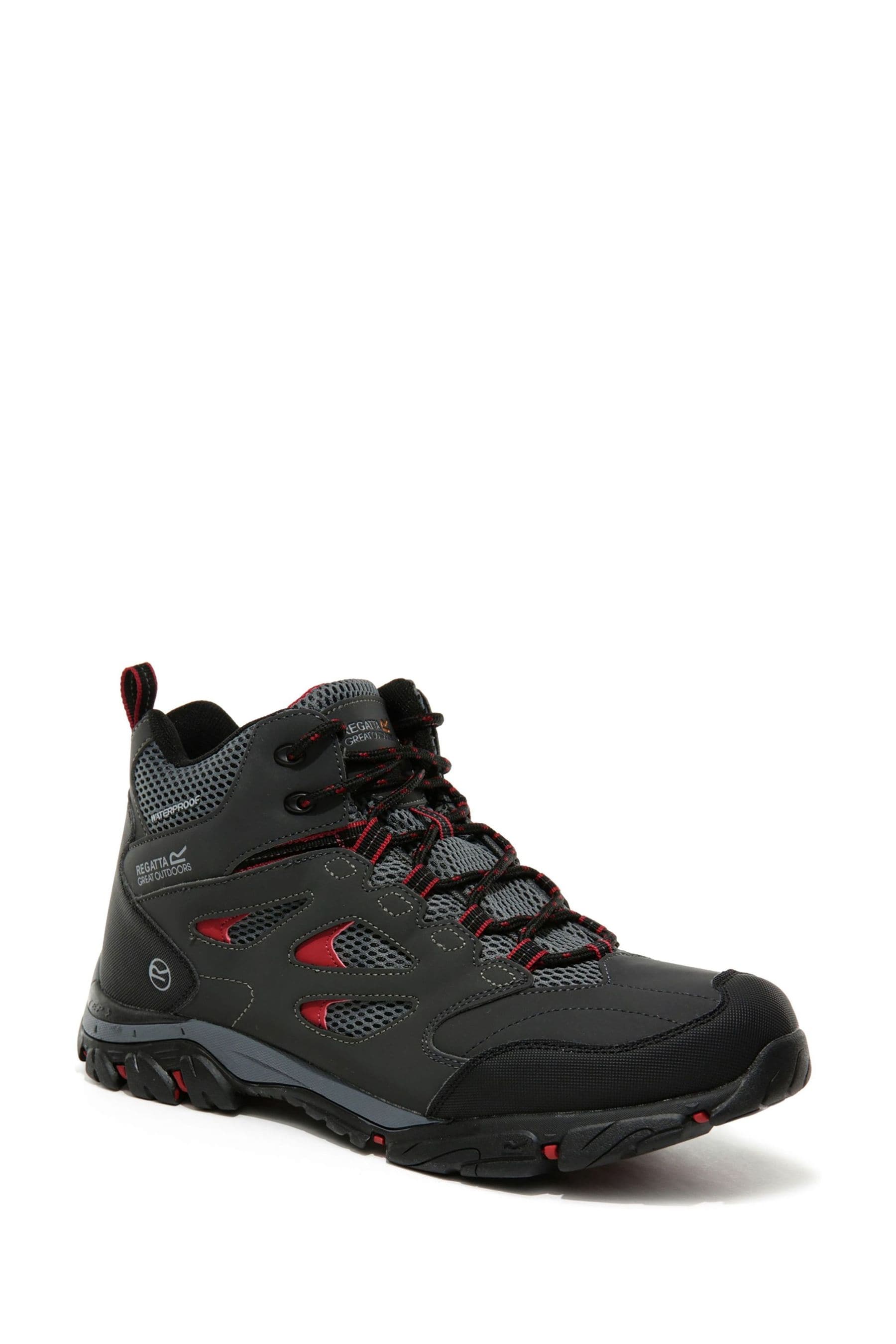 Regatta Grey Holcombe IEP Mid Boots uk10eu44 Mens