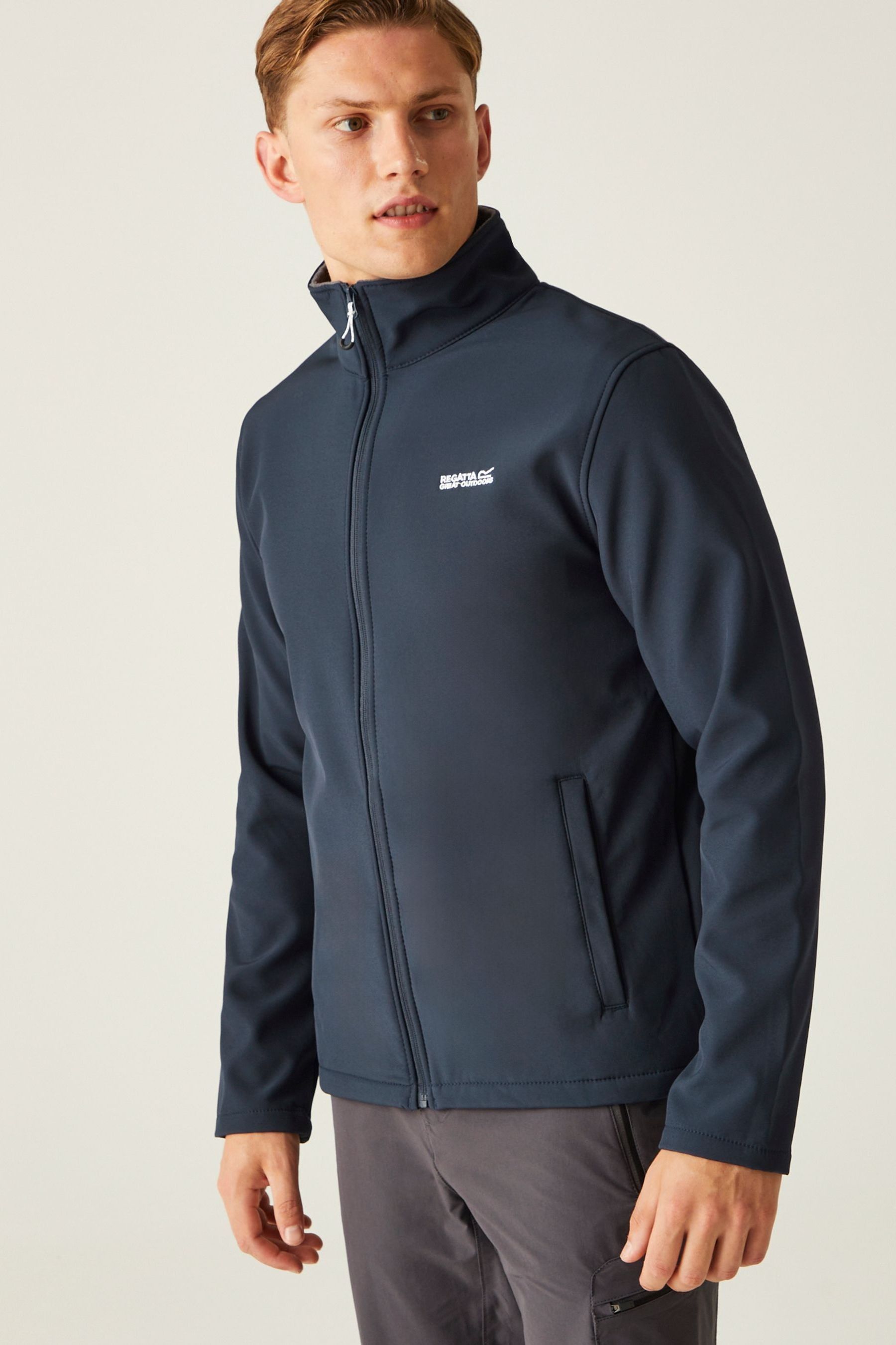 Regatta Cream Shower Resistant Cera V Full Zip Softshell Jacket