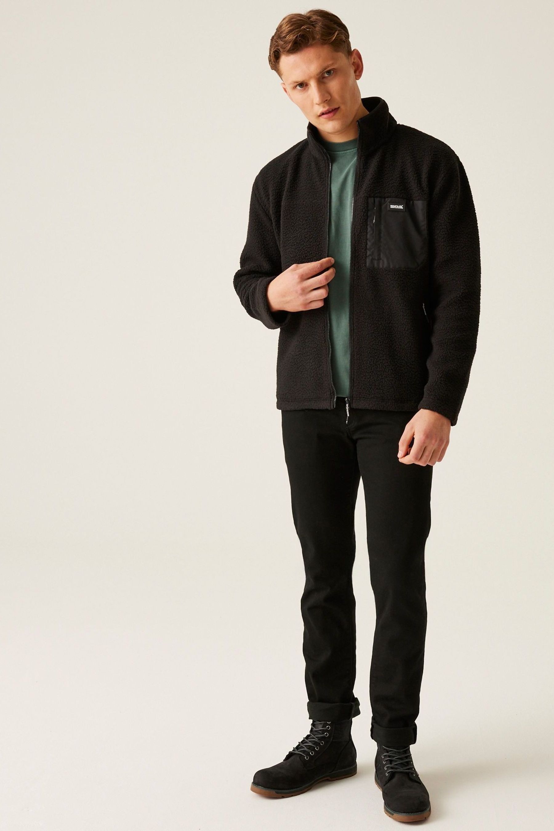 Black borg fleece online