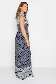 Long Tall Sally Blue Bardot Maxi Dress - Image 2 of 4