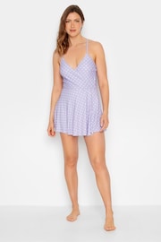 Long Tall Sally Purple Skirted Swimsuit - Image 5 of 5