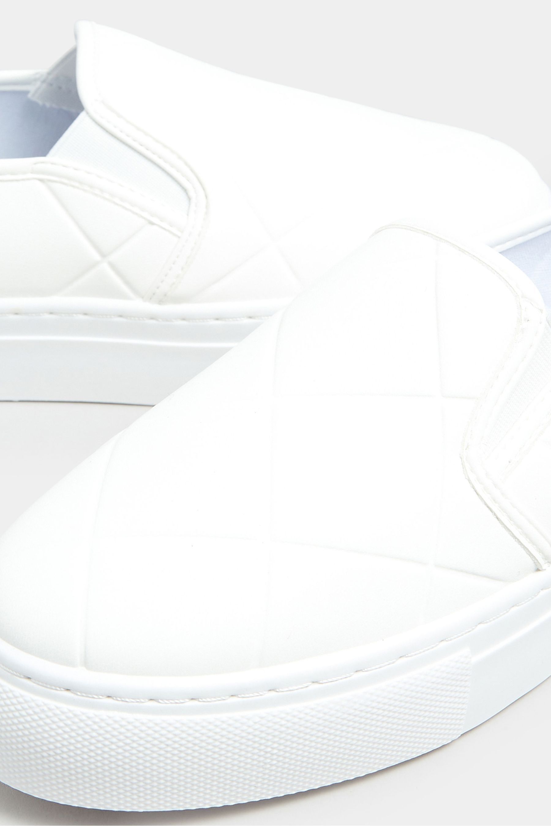 Quilted slip on sneakers store