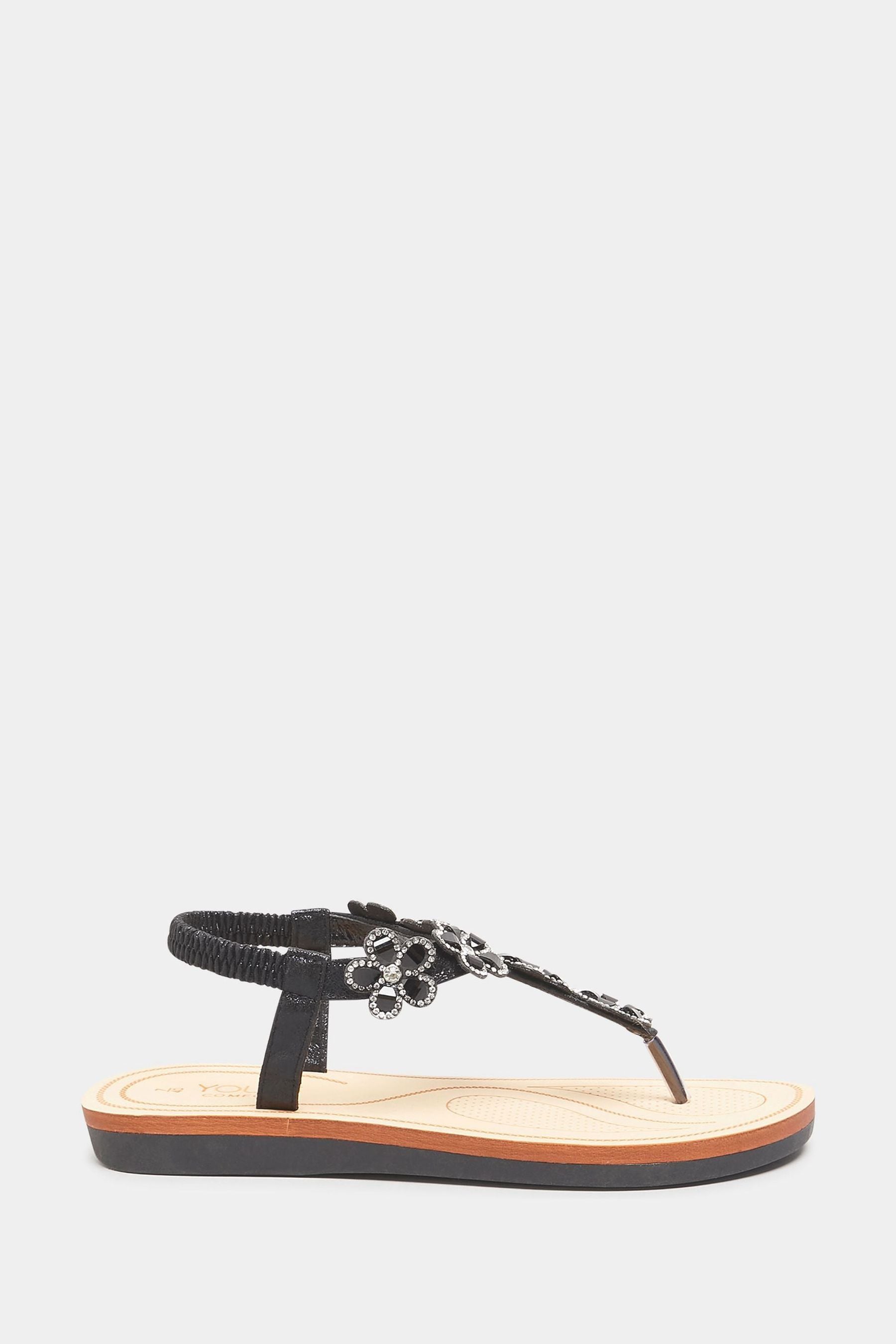 Diamante sandals wide fit sales