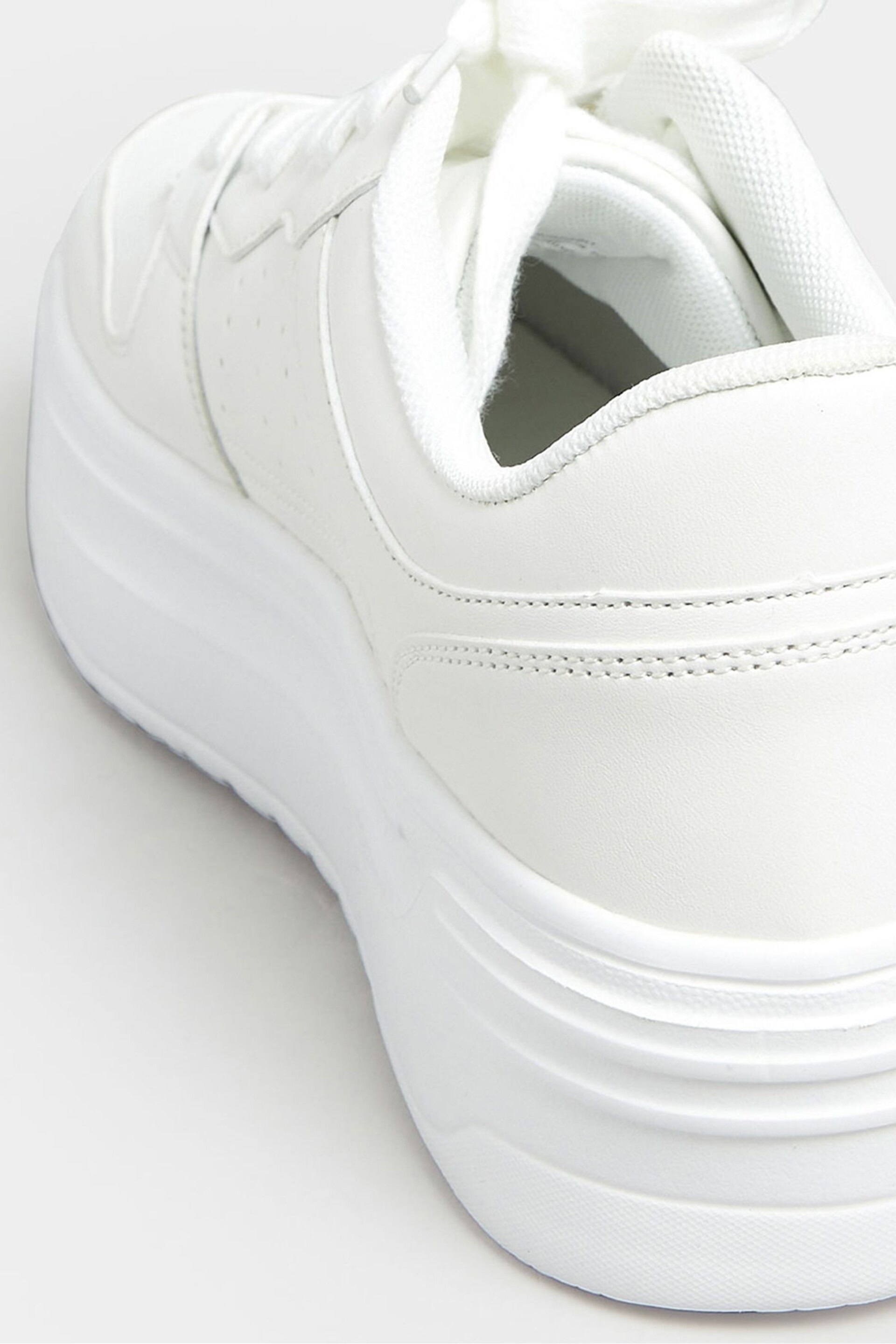 Yours Curve White Extra Wide Fit Super Chunky Trainers - Image 3 of 4