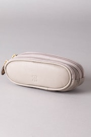 Lakeland Leather Grey Leather Double Glasses Case - Image 1 of 5