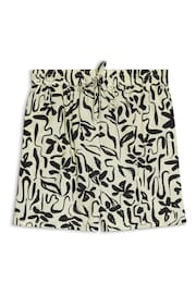 Albaray Cream Brushstroke Shorts - Image 4 of 4