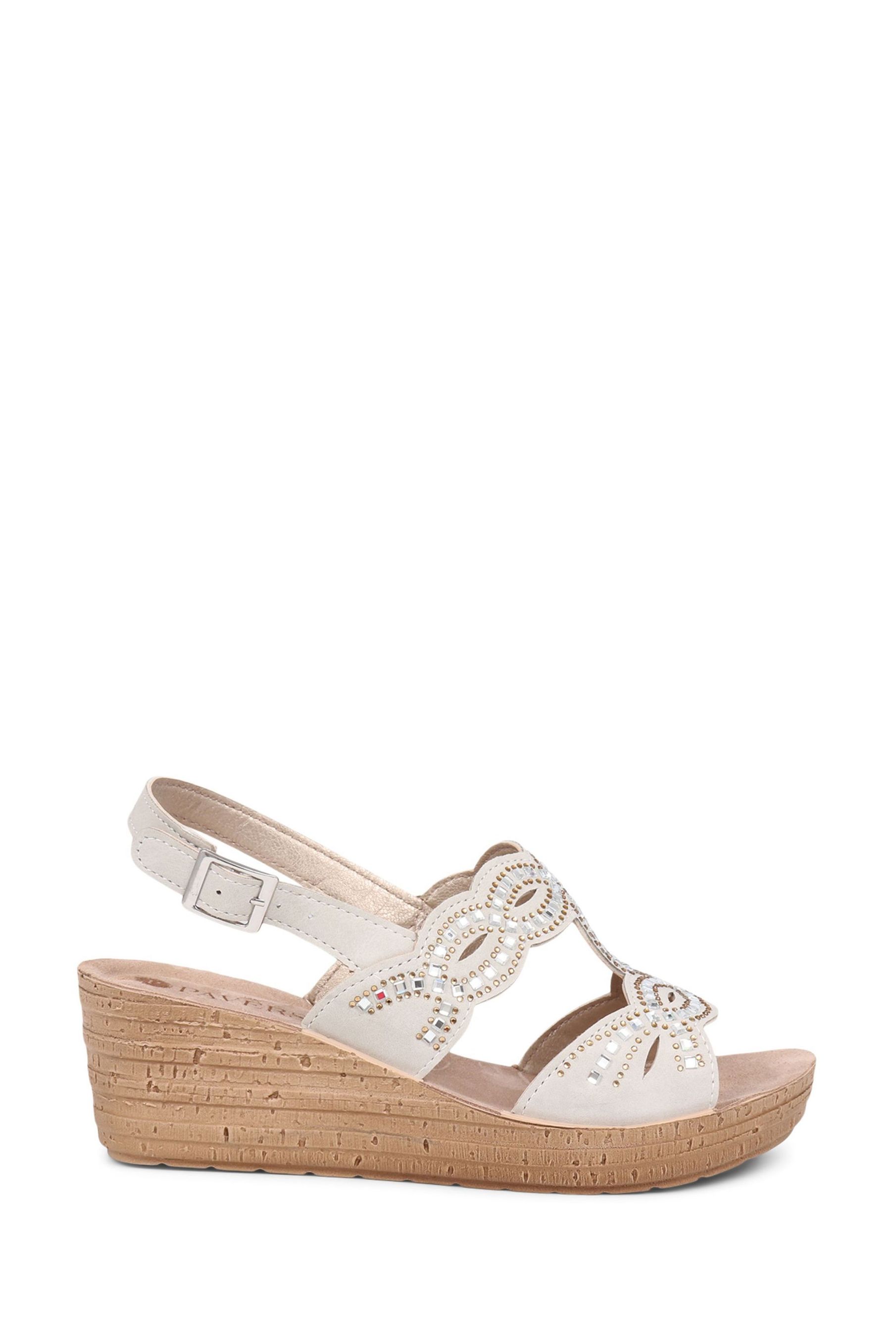Next white wedge sandals on sale