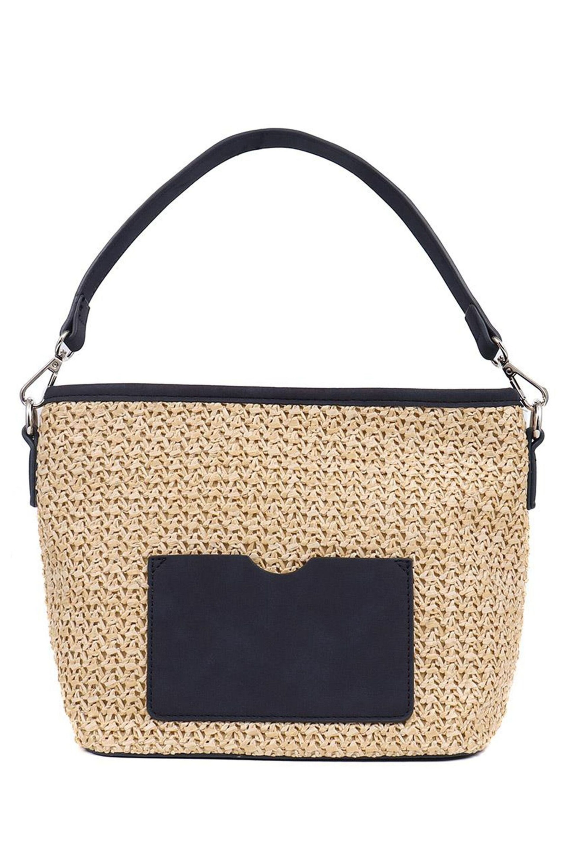 Pavers Natural Woven Shoulder Bag - Image 1 of 3