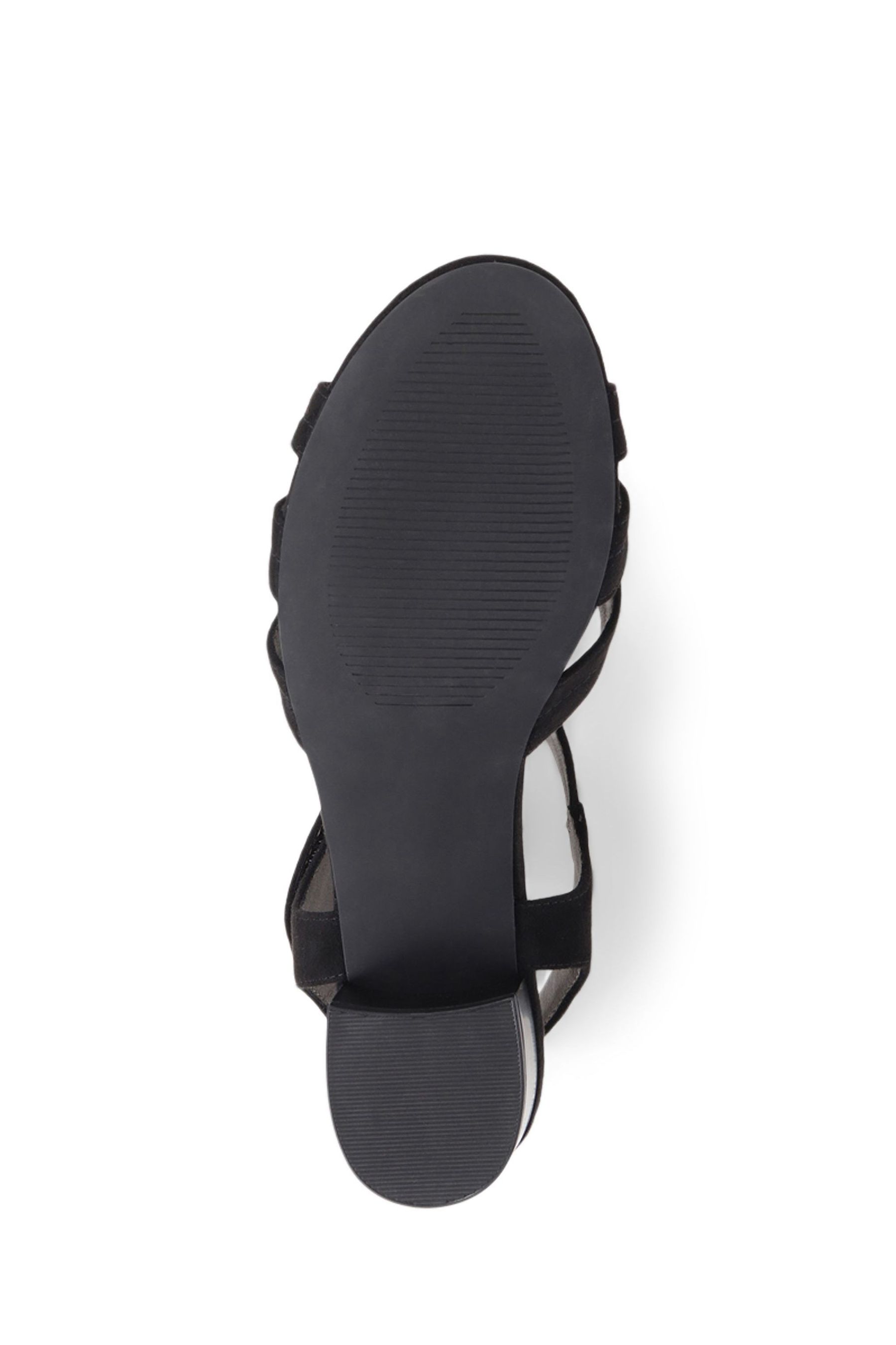 Black smart sandals 2025