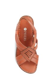 Pavers Leather Slingback Sandals - Image 5 of 5