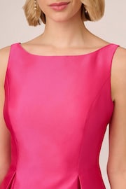 Adrianna Papell Pink Sleeveless Tea Length Dress - Image 5 of 7