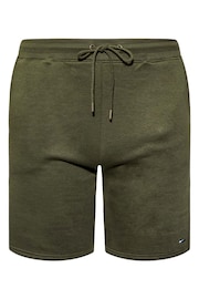 BadRhino Big & Tall Green Jersey Shorts - Image 4 of 4