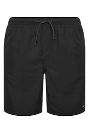 BadRhino Big & Tall Black Plain Swimshorts - Image 1 of 2