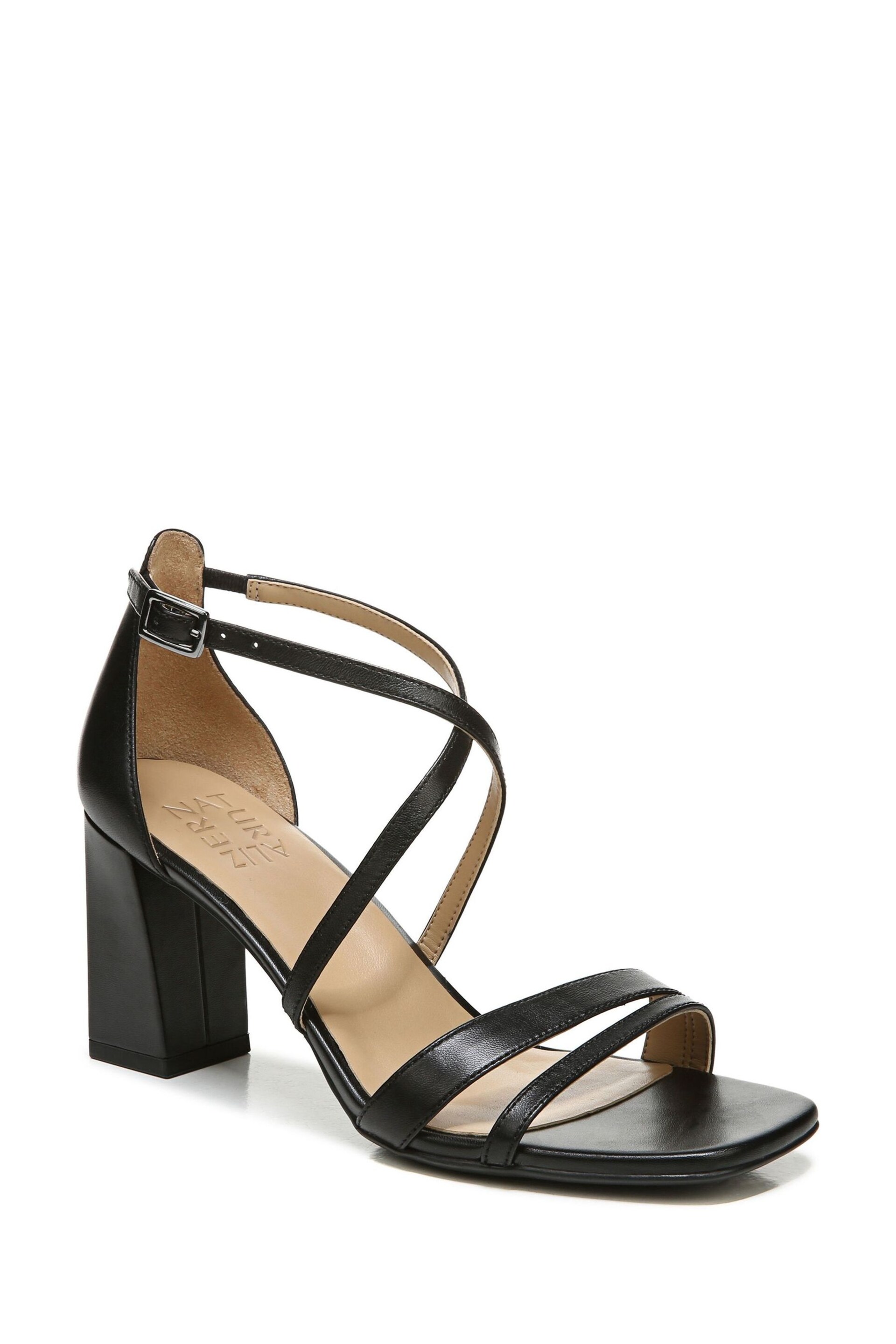 Naturalizer Tiff Leather Ankle Strap Sandals - Image 3 of 7