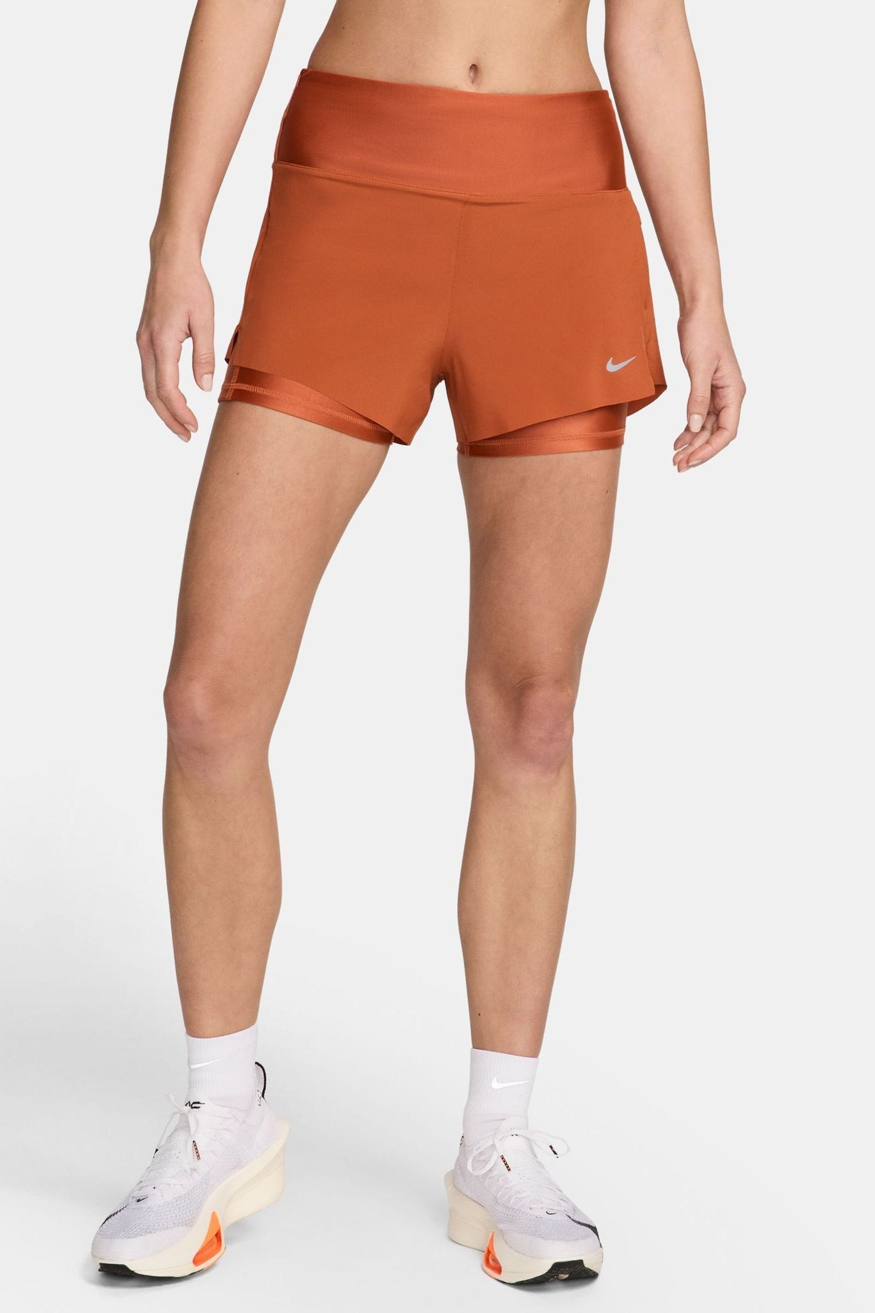 Nike 2 in 1 running shorts clearance