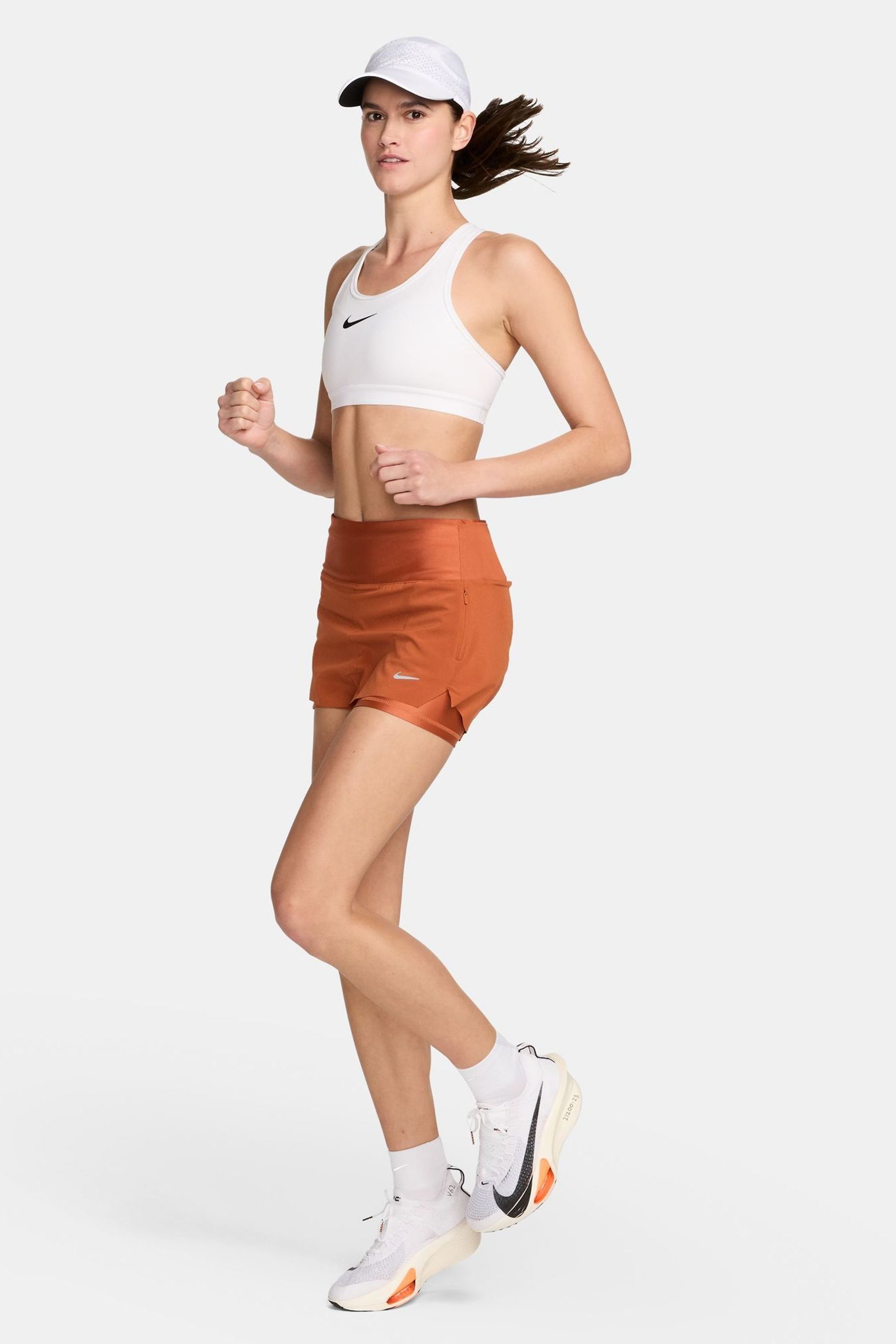 Mid thigh running shorts top