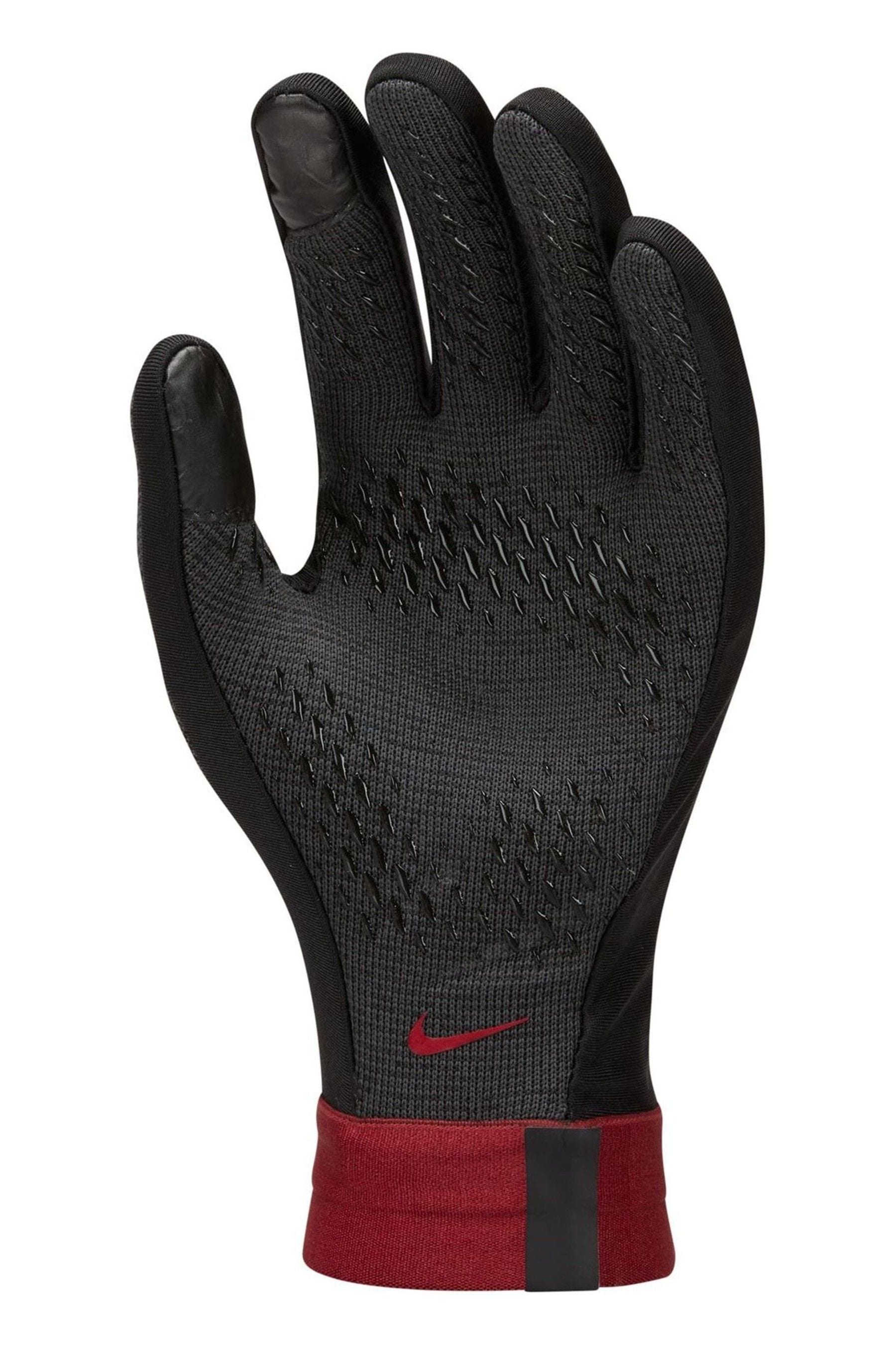 Buy Nike Black Grey Liverpool FC Academy Football Gloves from the Next UK online shop