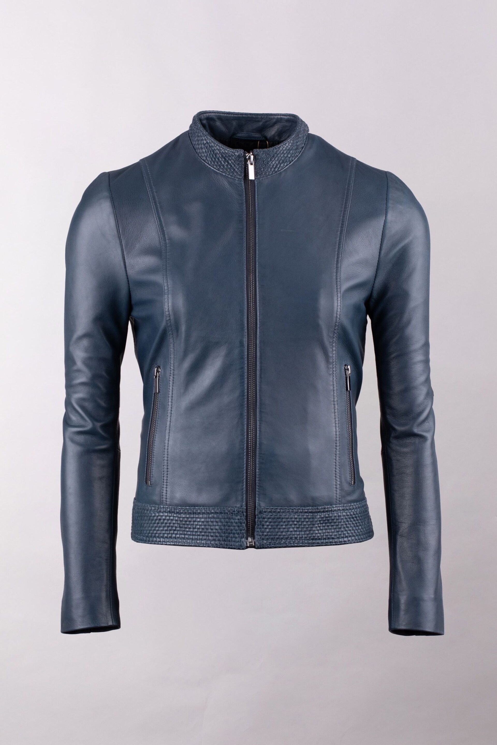 Lakeland Leather Navy Anthorn Leather Jacket - Image 1 of 5