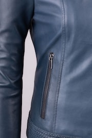 Lakeland Leather Blue Anthorn Leather Jacket - Image 3 of 5