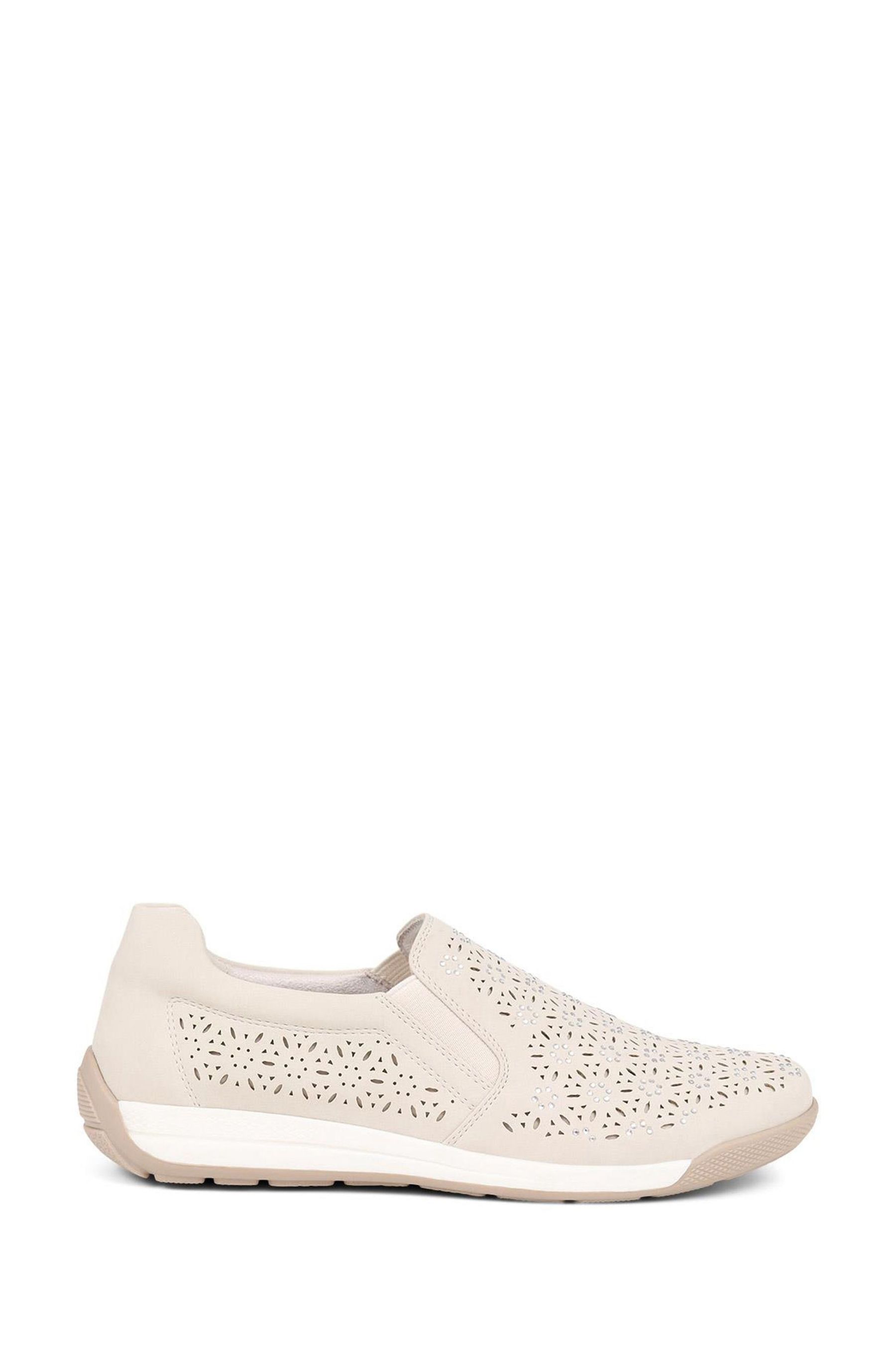 Pavers Perforated Slip On Shoes