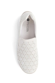 Pavers Perforated Slip On Shoes - Image 4 of 5