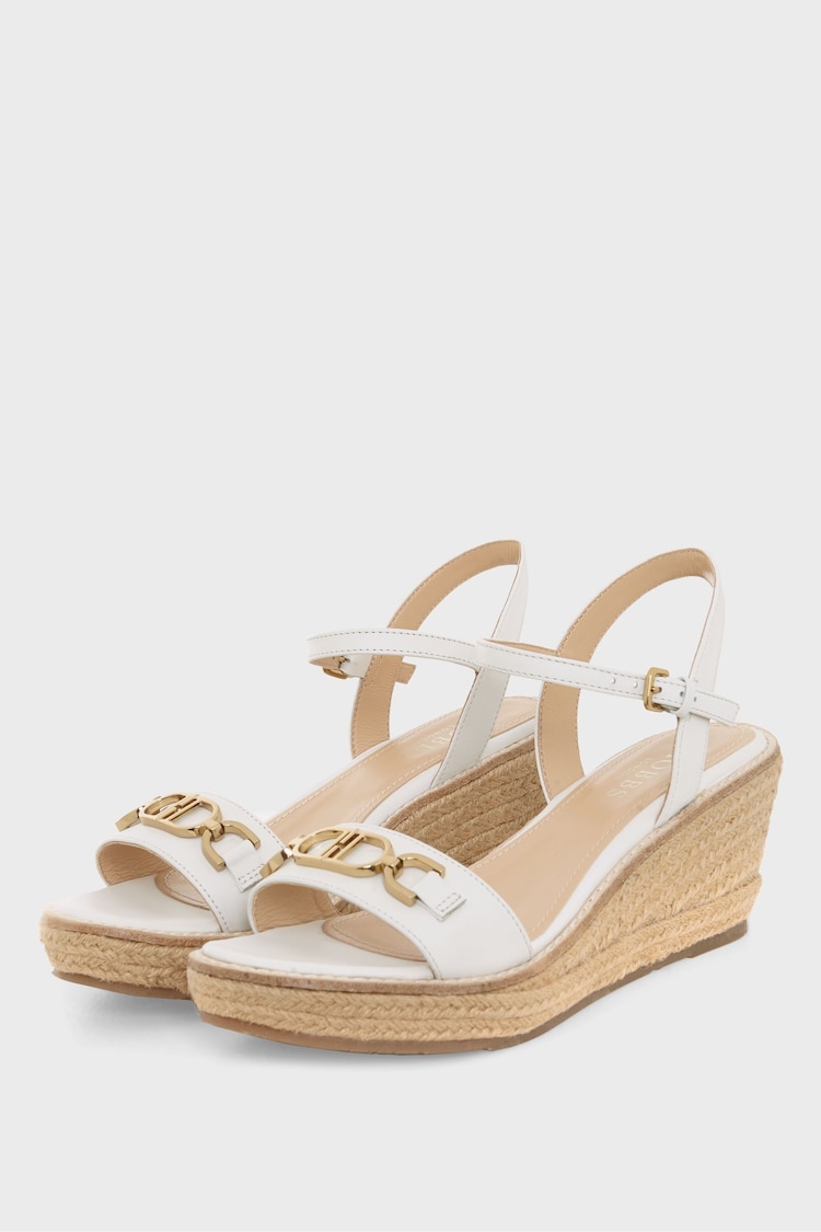 Hobbs White Luella Espadrilles - Image 5 of 5