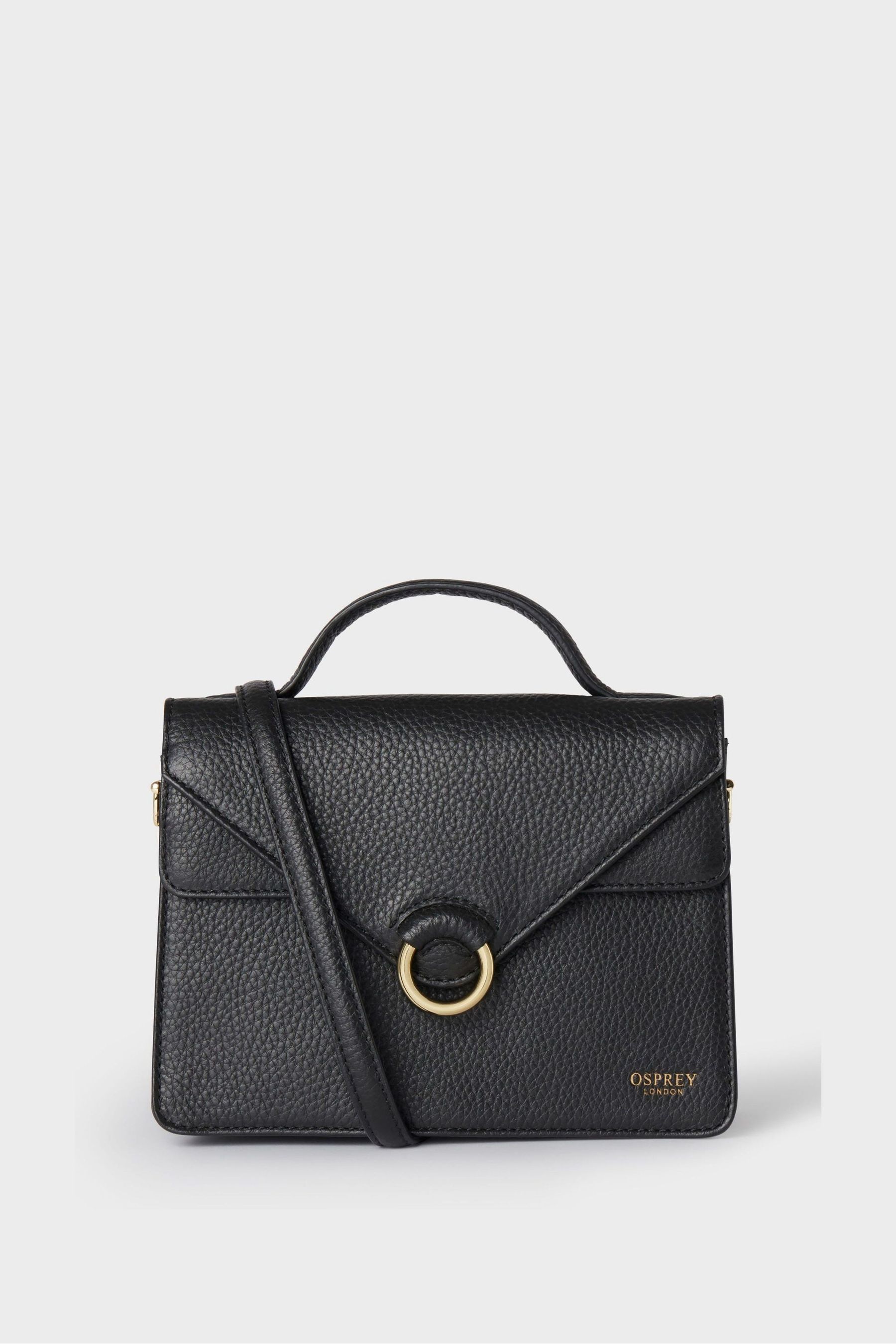OSPREY LONDON The Harper Mini Leather Grab Bag