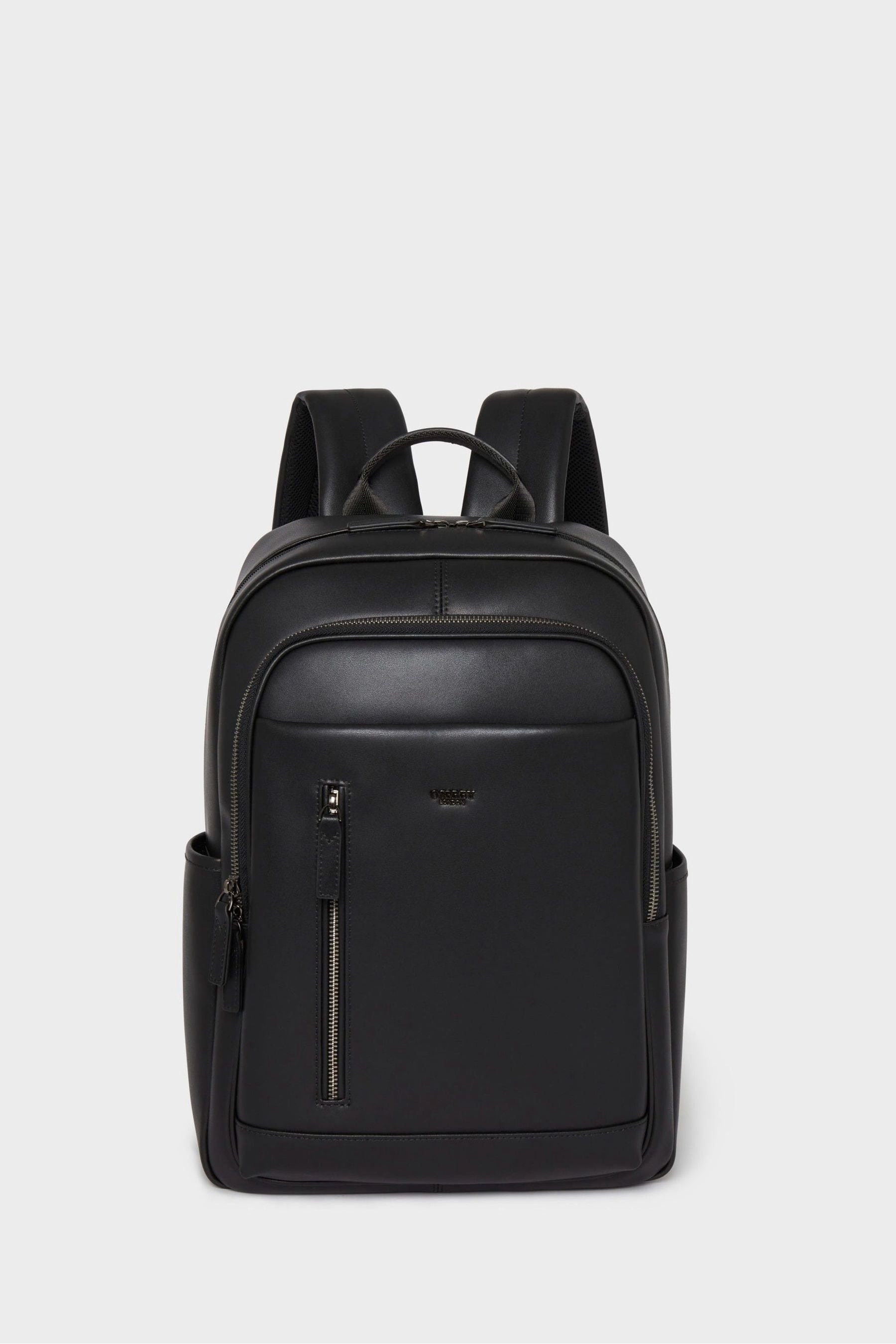Buy OSPREY LONDON The Hudson Leather Black Backpack from Next Luxembourg